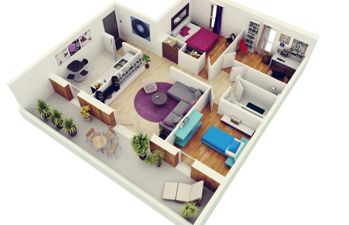 3 bedroom house interior design