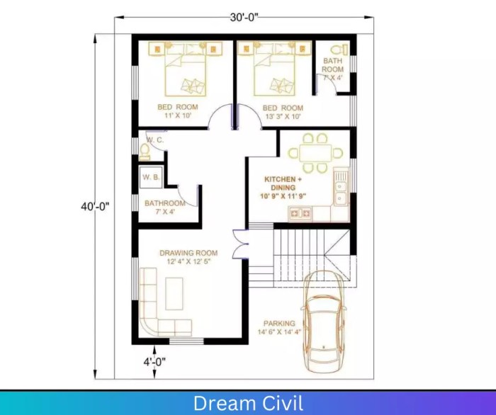 40 feet plan 30 plot size square 133 yards house gharexpert sq area bedrooms bathrooms built shop