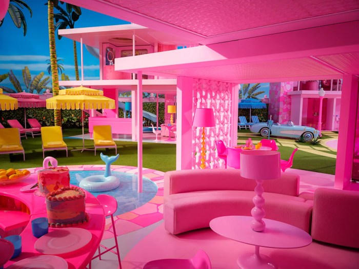 Barbie dream house interior design